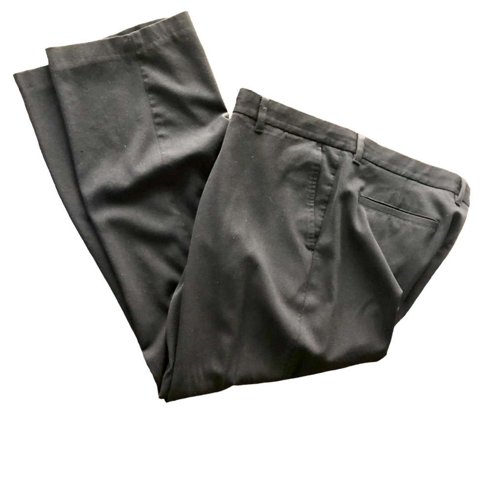 Gap Men’s Dress Slacks Size Black W38x30L button & Zipper